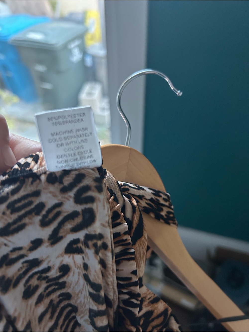Annabelle Leopard Halter Maxi Dress - Picture 3 of 4
